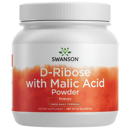 Swanson D-Ribose with Malic Acid Complex Powder 12 oz Powder
