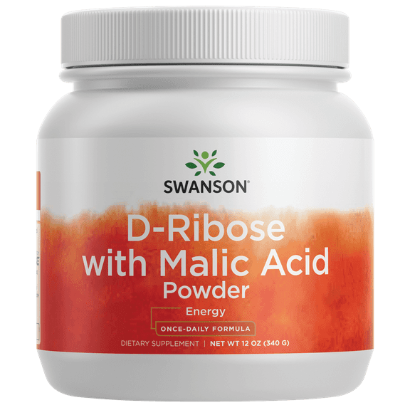 Swanson D-Ribose with Malic Acid Complex Powder 12 oz Powder