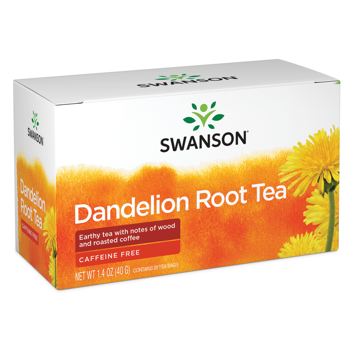Swanson Dandelion Root Tea 20 Bag(S)
