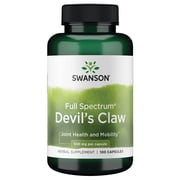 Swanson Devils Claw 500 mg 100 Capsules