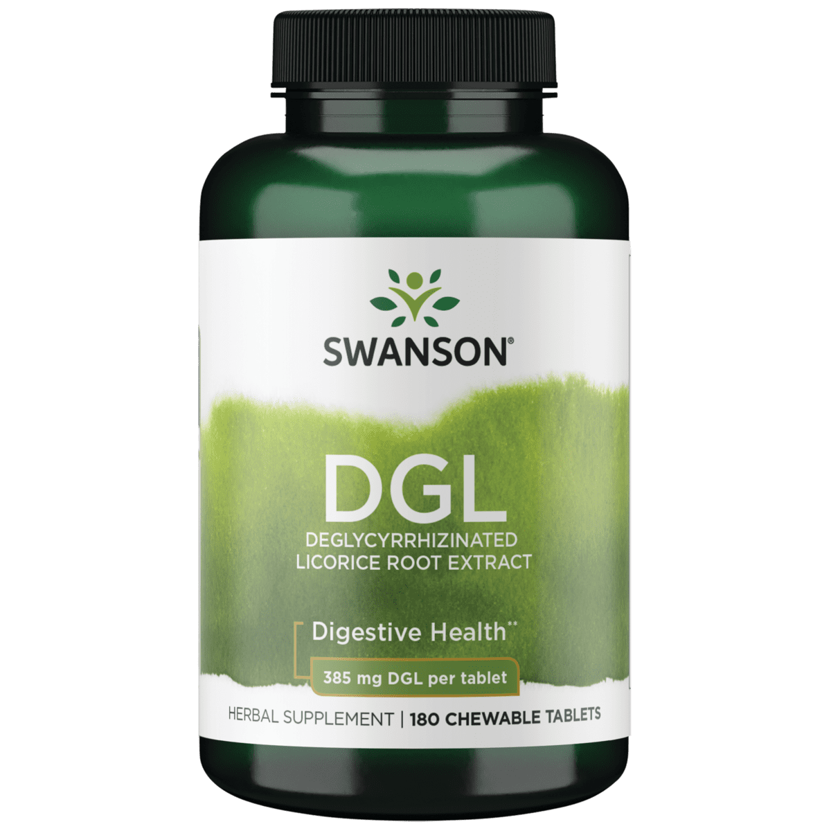 Swanson Dgl (Licorice) 385 mg 180 Chewable Tablets