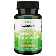 Swanson Dhea and Pregnenolone Complex 60 Veg Capsules