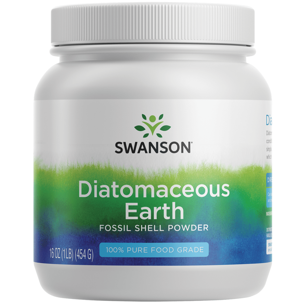 Swanson Diatomaceous Earth Fossil Shell Powder 100 Pure Food Grade 1
