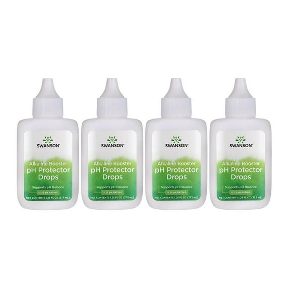Swanson Dietary Supplements Alkaline Booster pH Protector Drops 1.25 fl oz Liquid