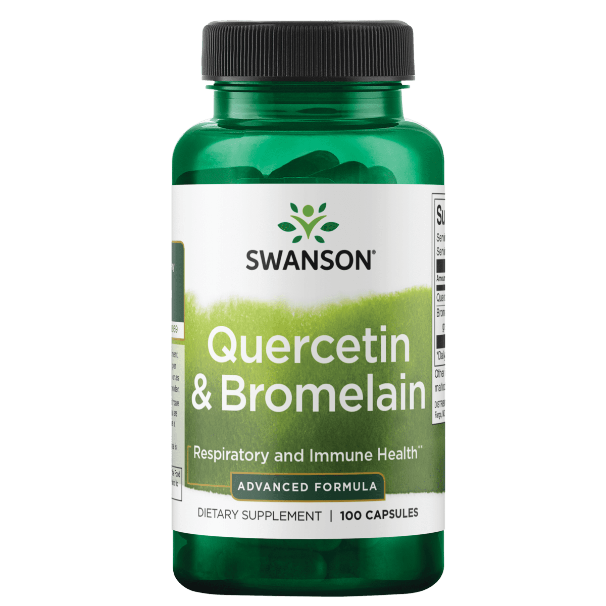 Swanson Dietary Supplements Quercetin & Bromelain Capsule 100ct ...