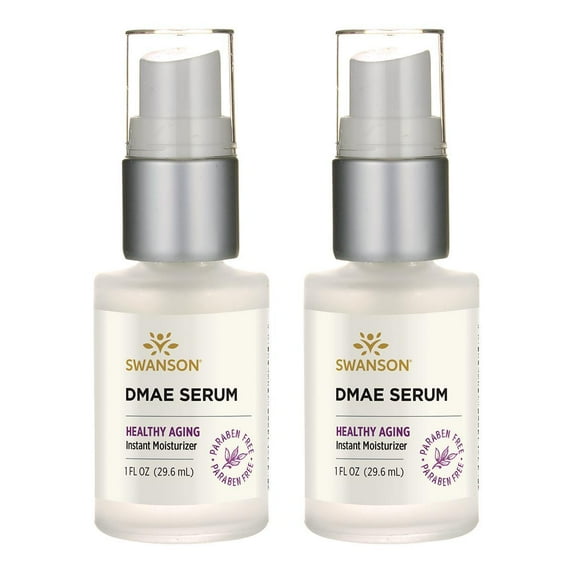 Swanson Dmae Serum 1 fl oz Serum 2 Pack
