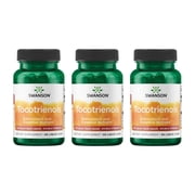 Swanson Double Strength Tocotrienols - Antioxidant - 60 Liquid Capsules, 100mg Each 3 Pack