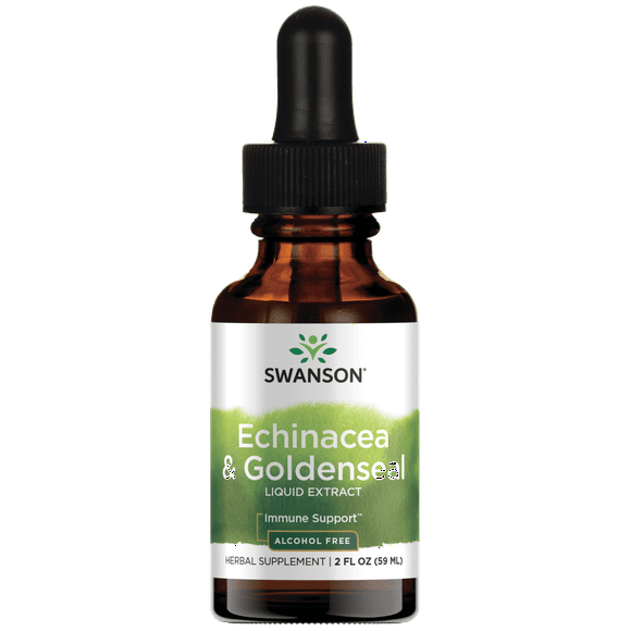 Swanson Echinacea and Goldenseal Liquid 2 fl oz Liquid