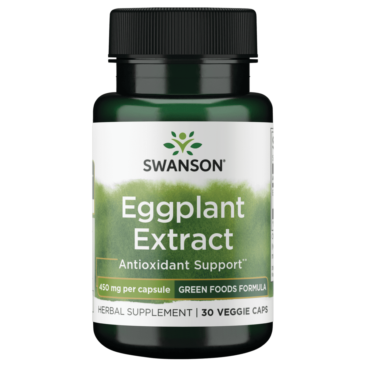 Swanson Eggplant Extract 201 450 mg 30 Veggie Capsules