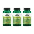 thumbnail image 1 of Swanson Epic-Pro 25-Strain Probiotic 30 Billion CFU Digestive Health Immune System Support Prebiotic Nutraflora FOS 30 DRcaps Veggie Capsules (Caps) (3 Pack), 1 of 7