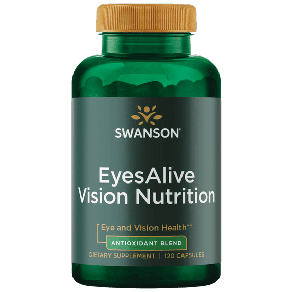 Swanson Eyesalive Vision Nutrition 120 Capsules