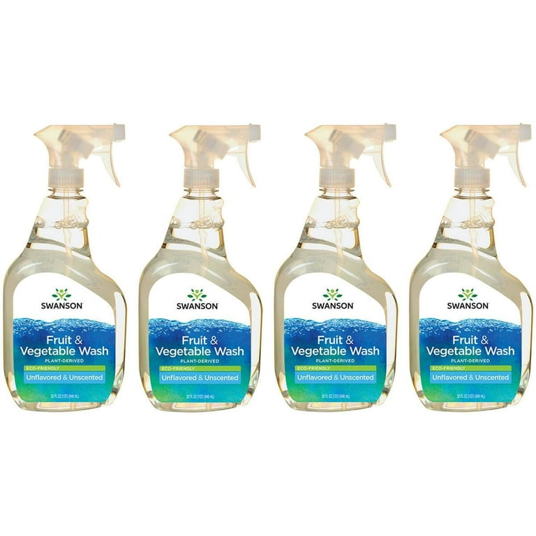 State® Fruit & Veggie Wash - Fragrance Free - Case of 4 gallons