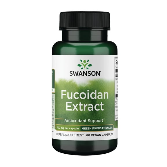 Swanson Fucoidan Extract 500 mg 60 Veggie Capsules
