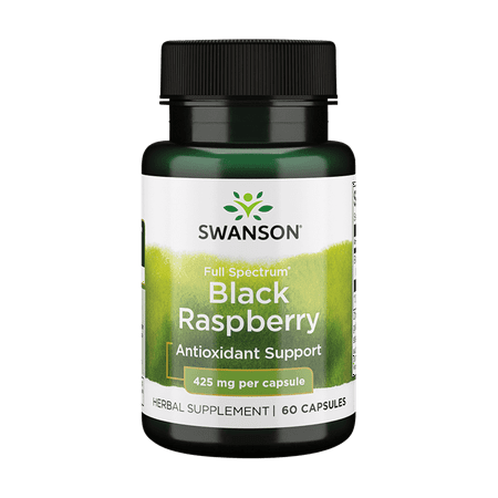 Swanson Full Spectrum Black Raspberry 425 mg 60 Capsules