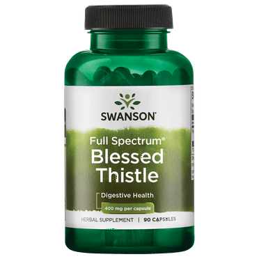Swanson Full Spectrum Blessed Thistle 400 mg 90 Capsules