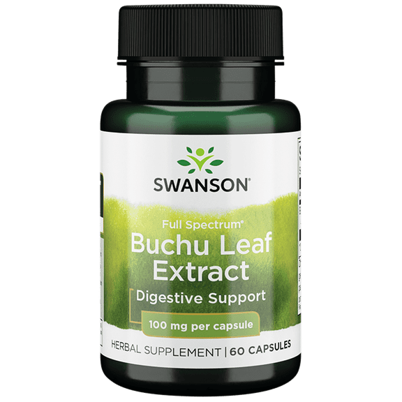Swanson Full Spectrum Buchu Leaf 4:1 Extract 100 mg 60 Capsules