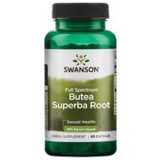 Swanson Full Spectrum Butea Superba Root 400 mg 60 Capsules