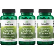 Swanson Full Spectrum Coleus Forskohlii 400 mg 60 Caps 3 Pack