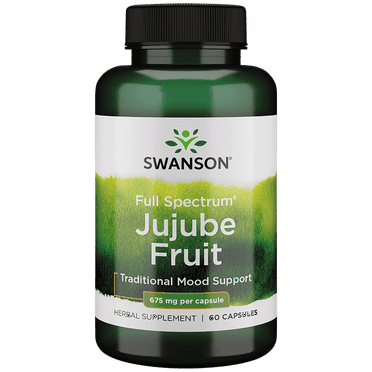 Swanson Full-Spectrum Jujube Fruit 675 mg 60 Capsules