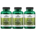 thumbnail image 1 of Swanson Full Spectrum Milk Thistle, Helps Support Overall Liver Health, 500 mg, 100 Capsules (3-pack), 1 of 7