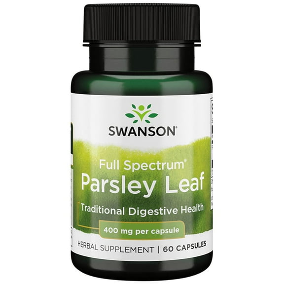 Swanson Full Spectrum Parsley Leaf 400 mg 60 Capsules