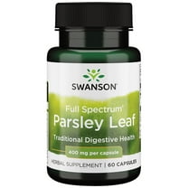Swanson Full Spectrum Parsley Leaf 400 mg 60 Capsules