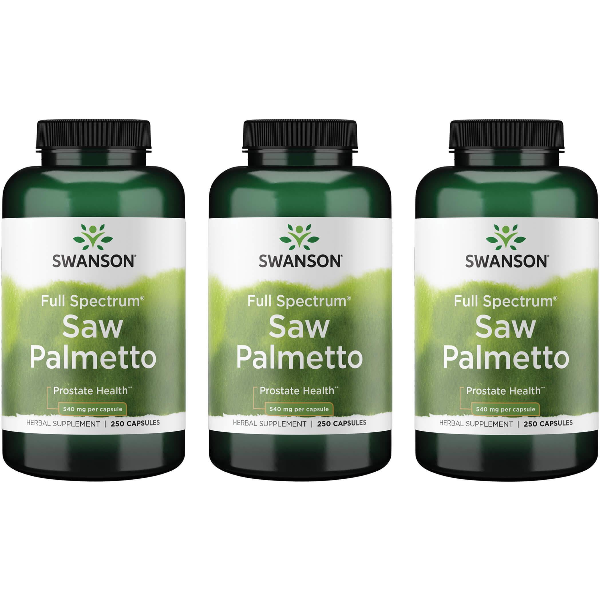 Swanson Saw Palmetto Berries Powder, Prostate & Urinary Health Support ...