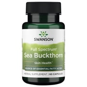 Swanson Full Spectrum Sea Buckthorn 400 mg 60 Capsules