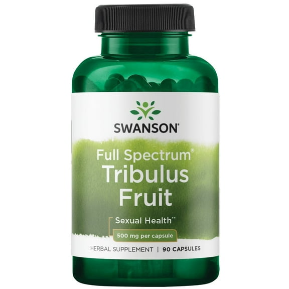 Swanson Full-Spectrum Tribulus Fruit 500 mg 90 Capsules