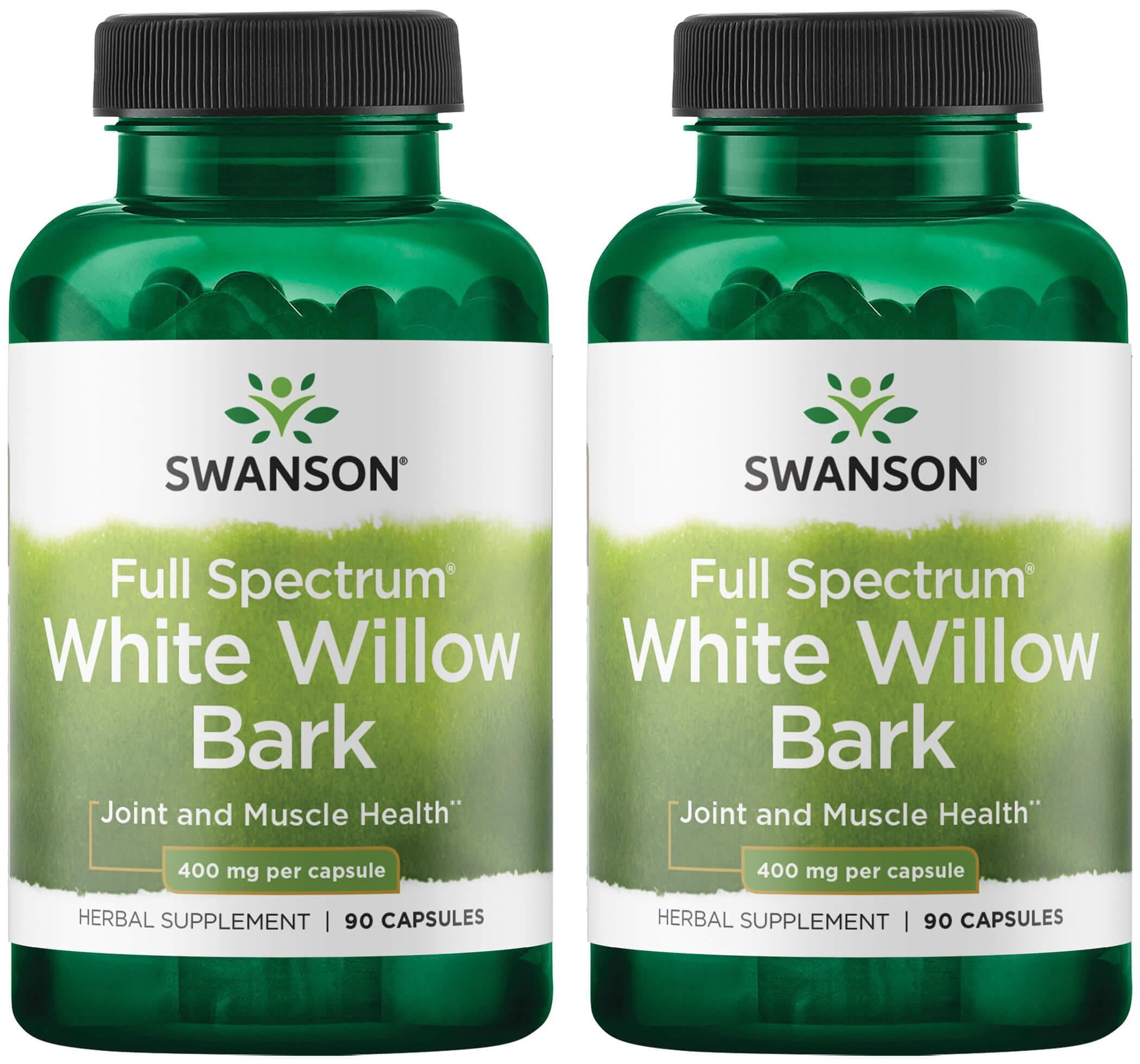 White Willow Bark - 50 Caps - Natures Own Pharmacy