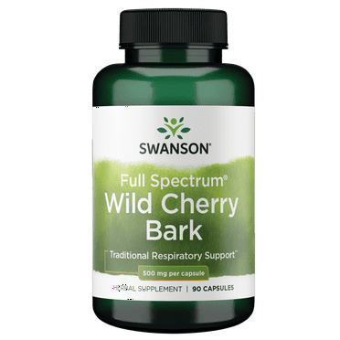 Swanson Full Spectrum Wild Cherry Bark 500 mg 90 Capsules