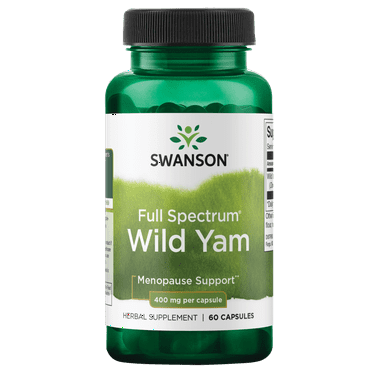 Swanson Full Spectrum Wild Yam 400 mg 60 Capsules