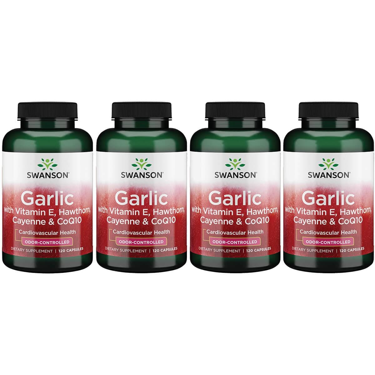 Swanson Garlic with Vitamin E, Hawthorn, Cayenne & Coq10 Odor