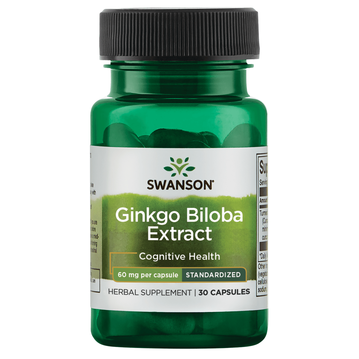Swanson Ginkgo Biloba Extract 60 Mg Memory Support Mental Alertness 
