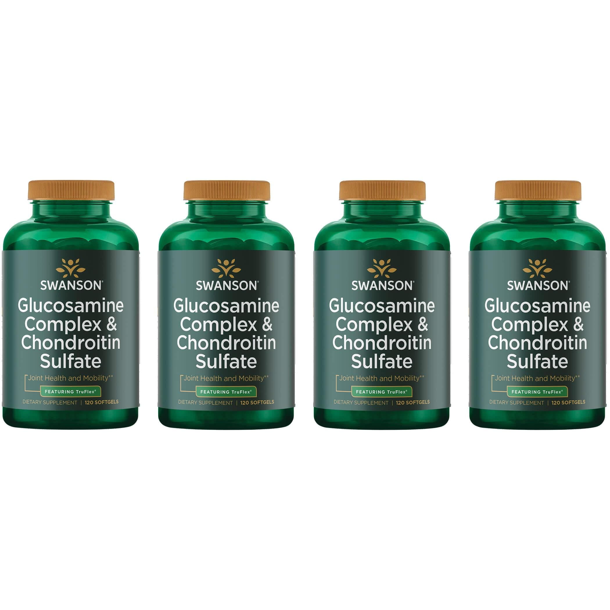 Swanson Glucosamine Complex & Chondroitin Sulfate Featuring Truflex 4