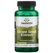 Swanson Grape Seed Extract (Standardized) 50 mg 120 Capsules