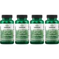 Swanson Green Coffee Complex Featuring Green Tea & Raspberry Ketones 4 Pack