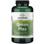 Swanson Green Max 180 Veg Caps
