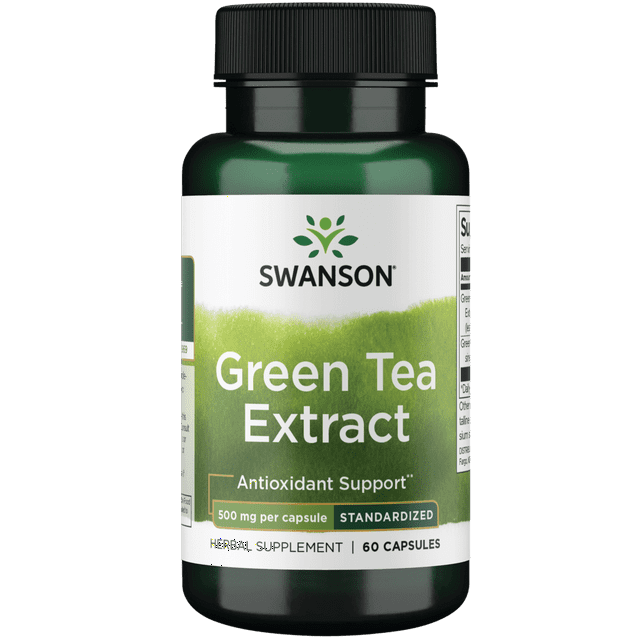 Swanson Green Tea Extract 500 mg 60 Capsules