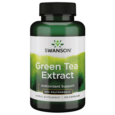 Swanson Green Tea Extract (Standardized) 120 Capsules