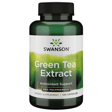Swanson Green Tea Extract (Standardized) 120 Capsules