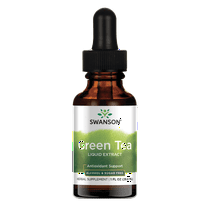 Swanson Green Tea Liquid Extract (Alcohol- and Sugar-Free) 1 fl oz Liquid