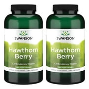 Swanson Hawthorn Berry 565 mg 250 Caps 2 Pack