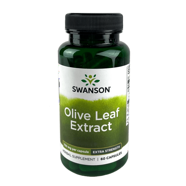 Swanson Herbal Supplements Extra Strength Olive Leaf Extract 750 mg
