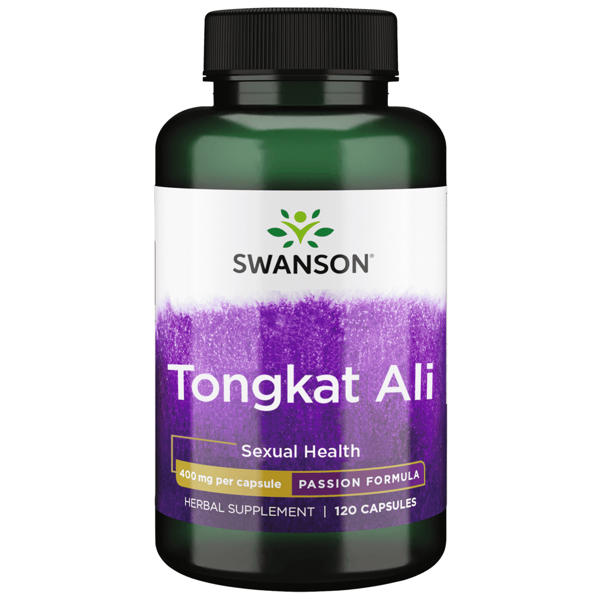 Swanson Herbal Supplements Tongkat Ali 400 mg Capsule 120ct