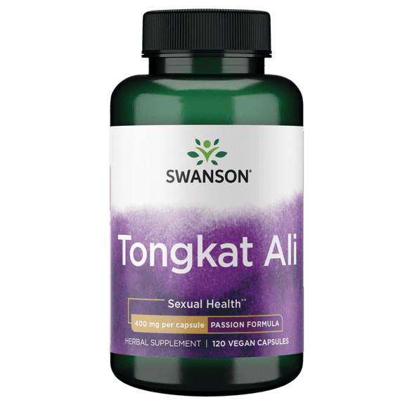Swanson Herbal Supplements Tongkat Ali 400 mg Capsule 120ct