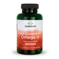 thumbnail image 1 of Swanson High Concentrate Omega-3 Fish Oil - Essential Fatty Acids Promoting Heart Health, Brain Health, Memory Support, and Cognitive Function - (120 Softgels, 680mg Each), 1 of 7
