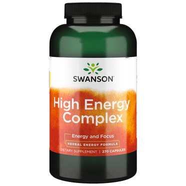 Swanson High Energy Complex 270 Capsules
