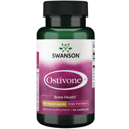 Swanson High Potency Ostivone 500 mg 60 Capsules