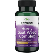 Swanson Horny Goat Weed Complex 60 Capsules